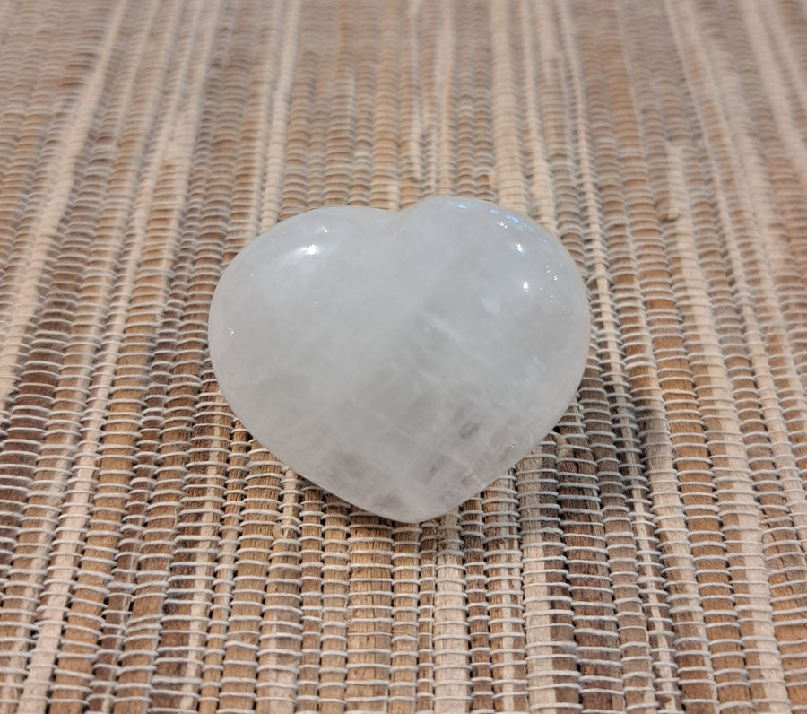 Clear Quartz Heart