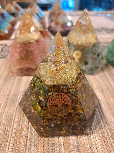 Orgonite Cones Assorted