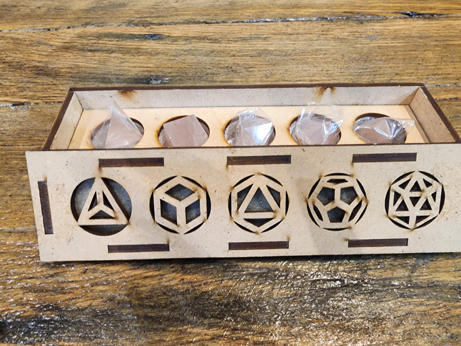 Sacred Crystal Geometric Sets