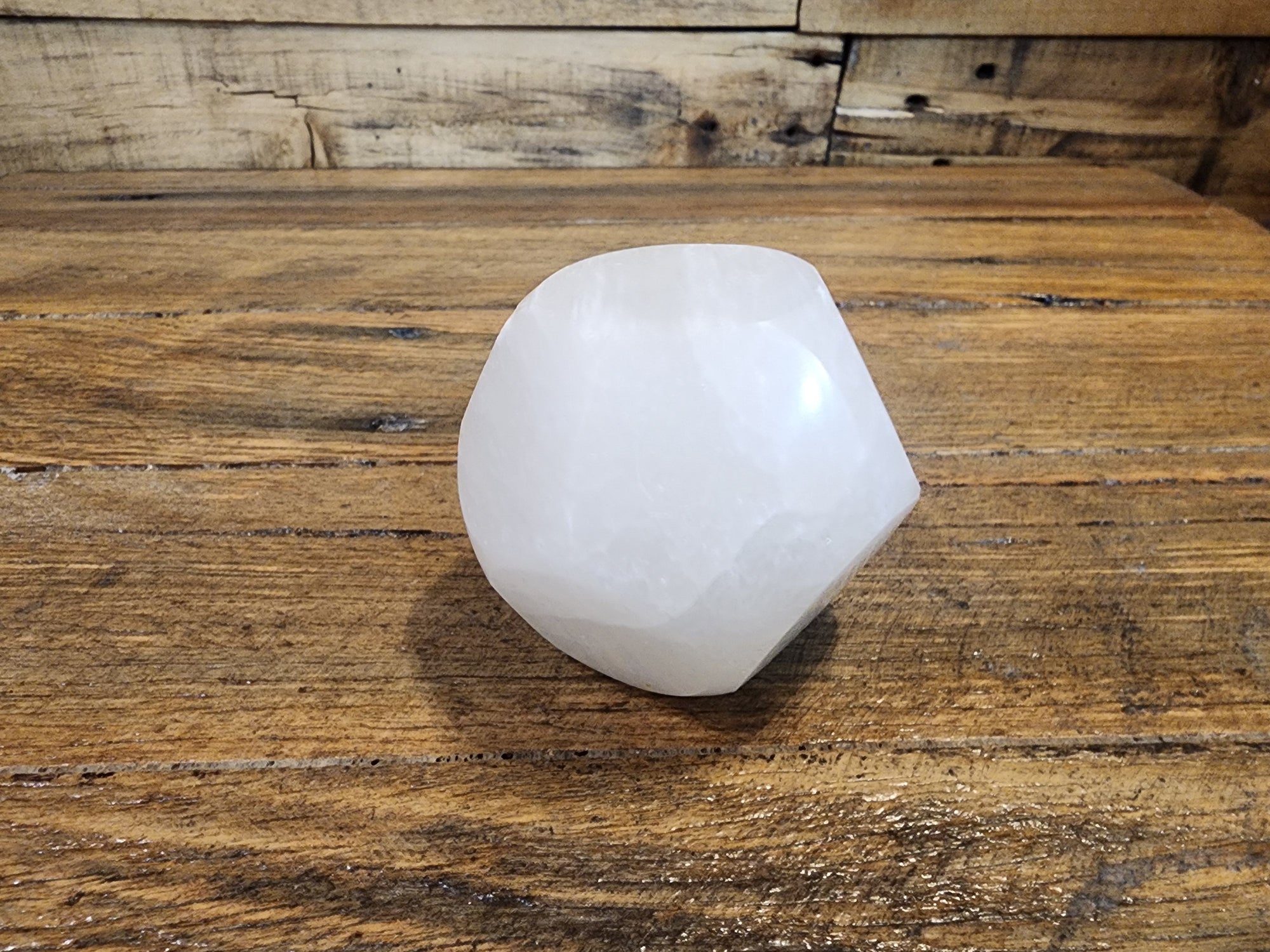 Selenite Dodecahedron