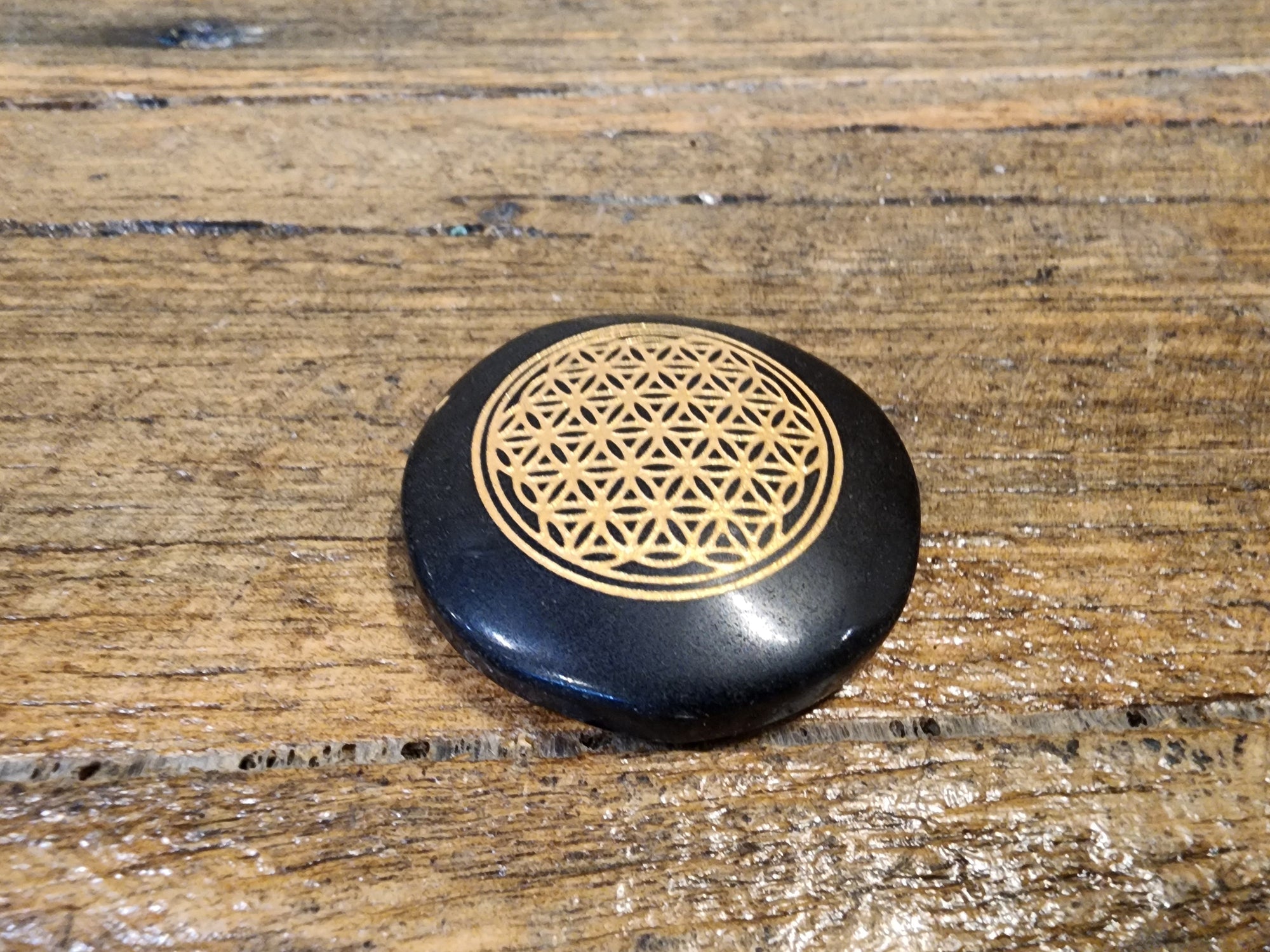 Flower Of Life Palm Stones