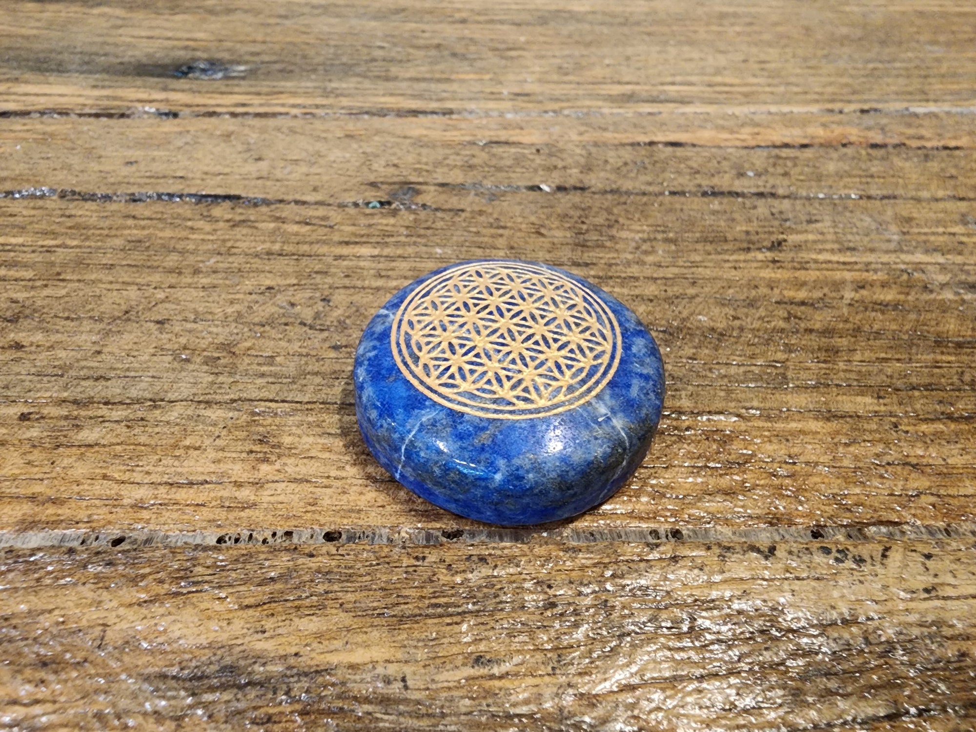 Flower Of Life Palm Stones