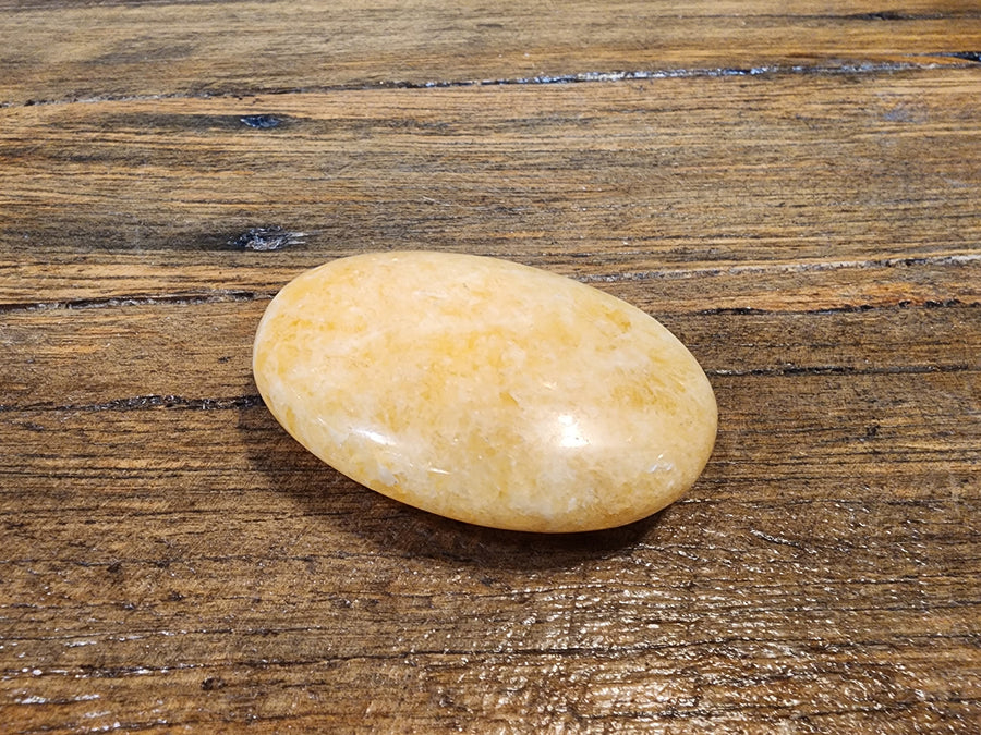 Large Orange Calcite Soapstone