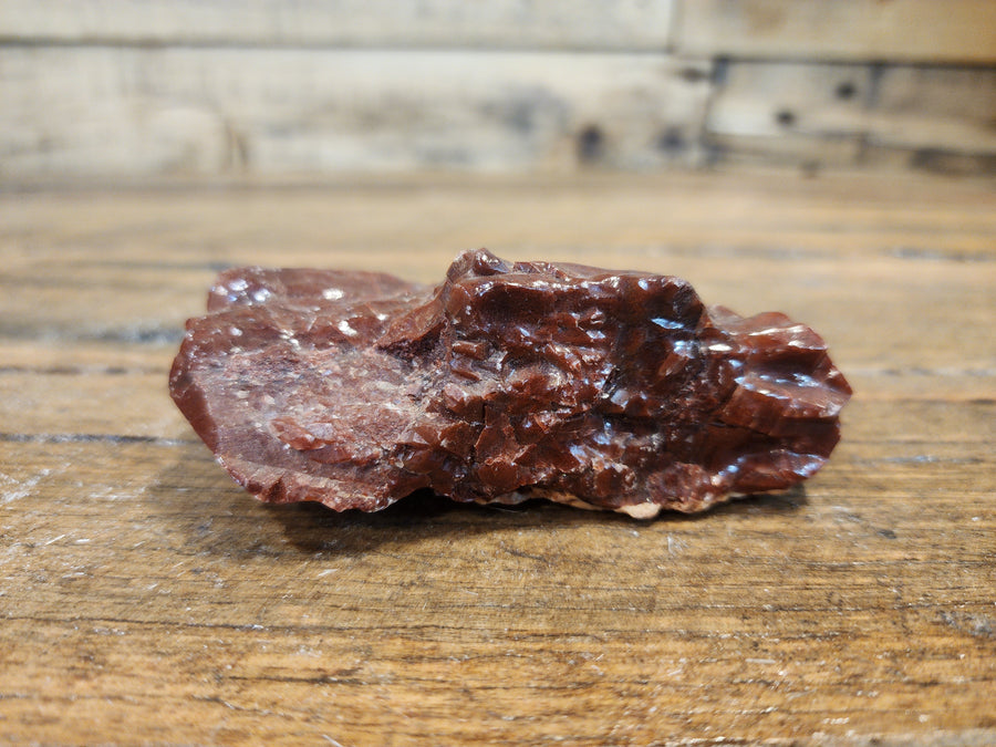 Raw Red Calcite