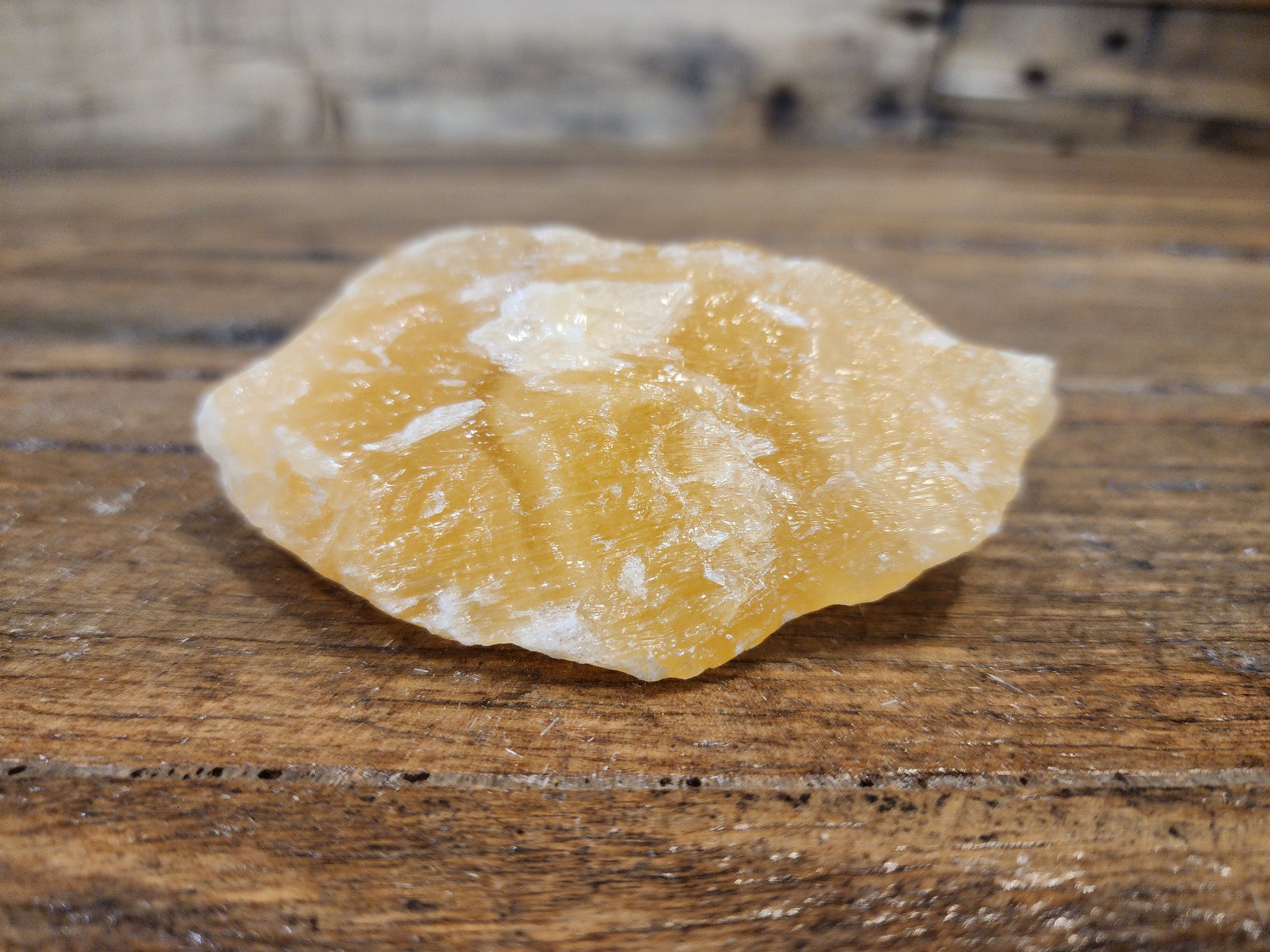 Raw Orange Calcite