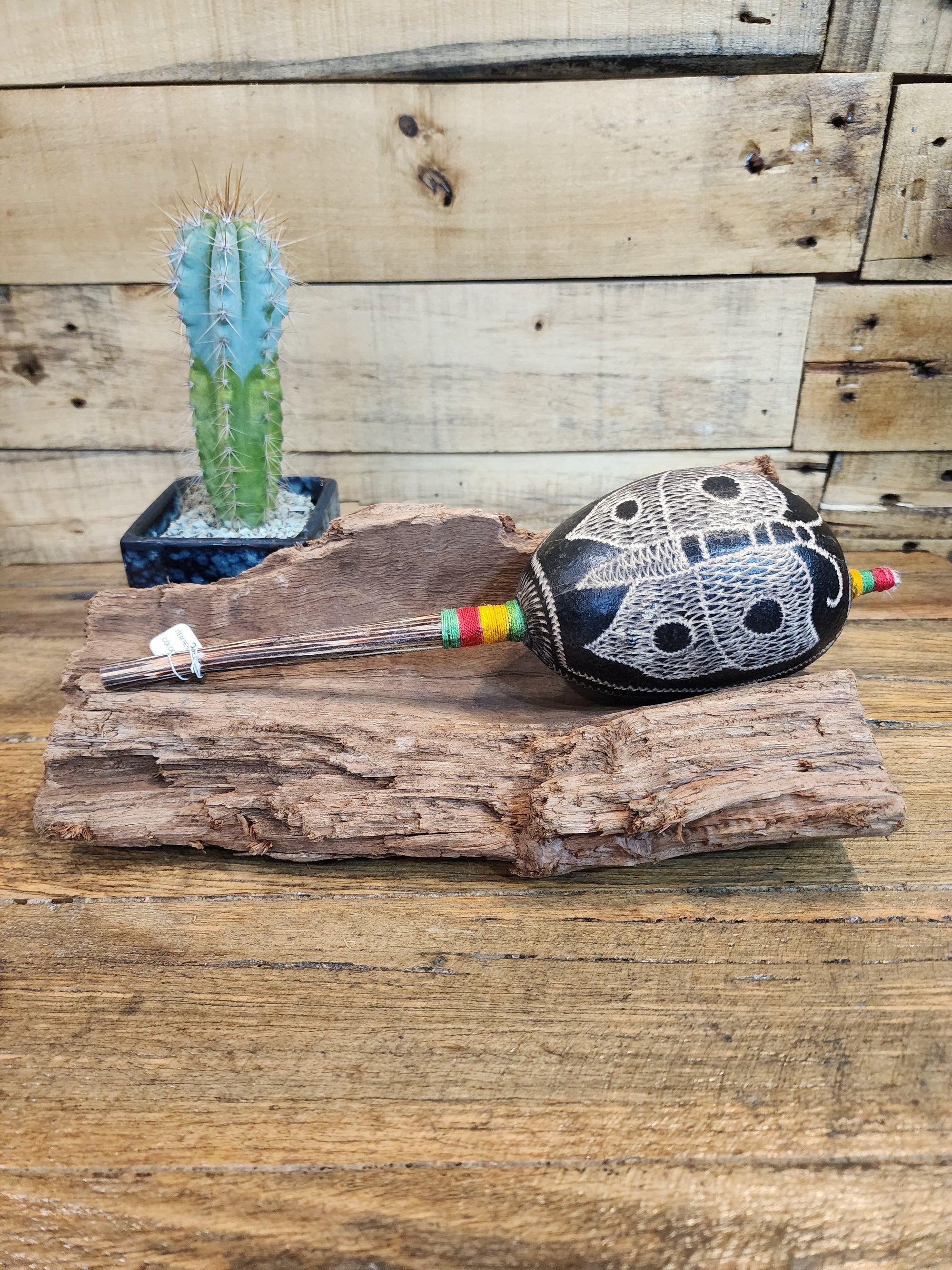 Rattle Simple - Shamanic Handcrafted - Shipibo