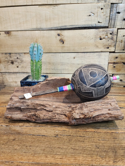 Rattle Simple - Shamanic Handcrafted - Shipibo