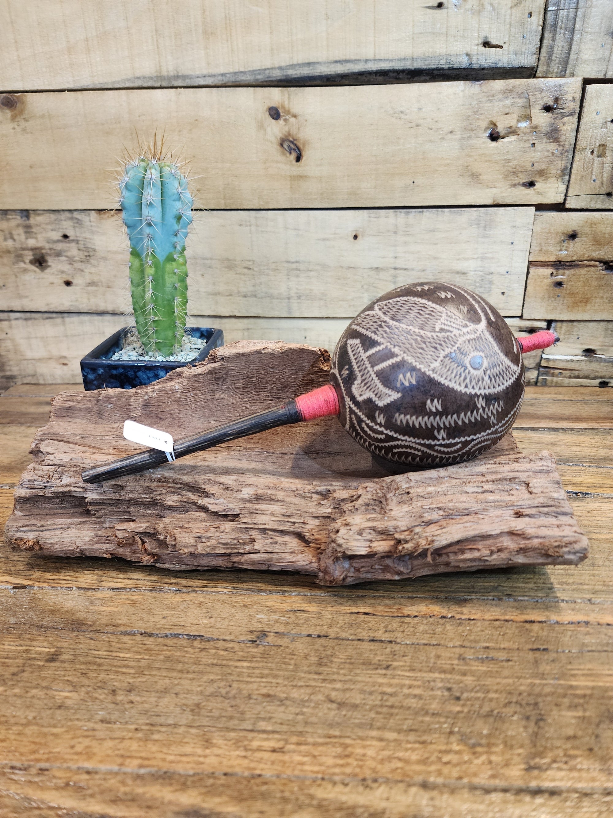 Rattle Simple - Shamanic Handcrafted - Shipibo