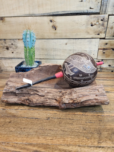Rattle Simple - Shamanic Handcrafted - Shipibo