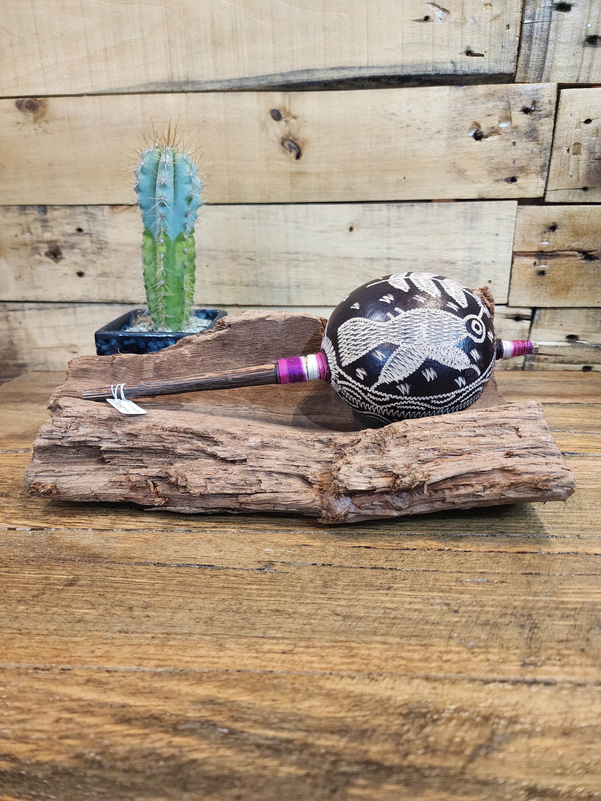 Rattle Simple - Shamanic Handcrafted - Shipibo
