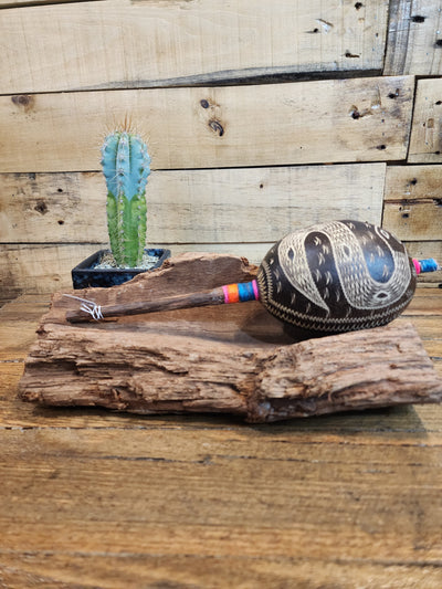 Rattle Simple - Shamanic Handcrafted - Shipibo