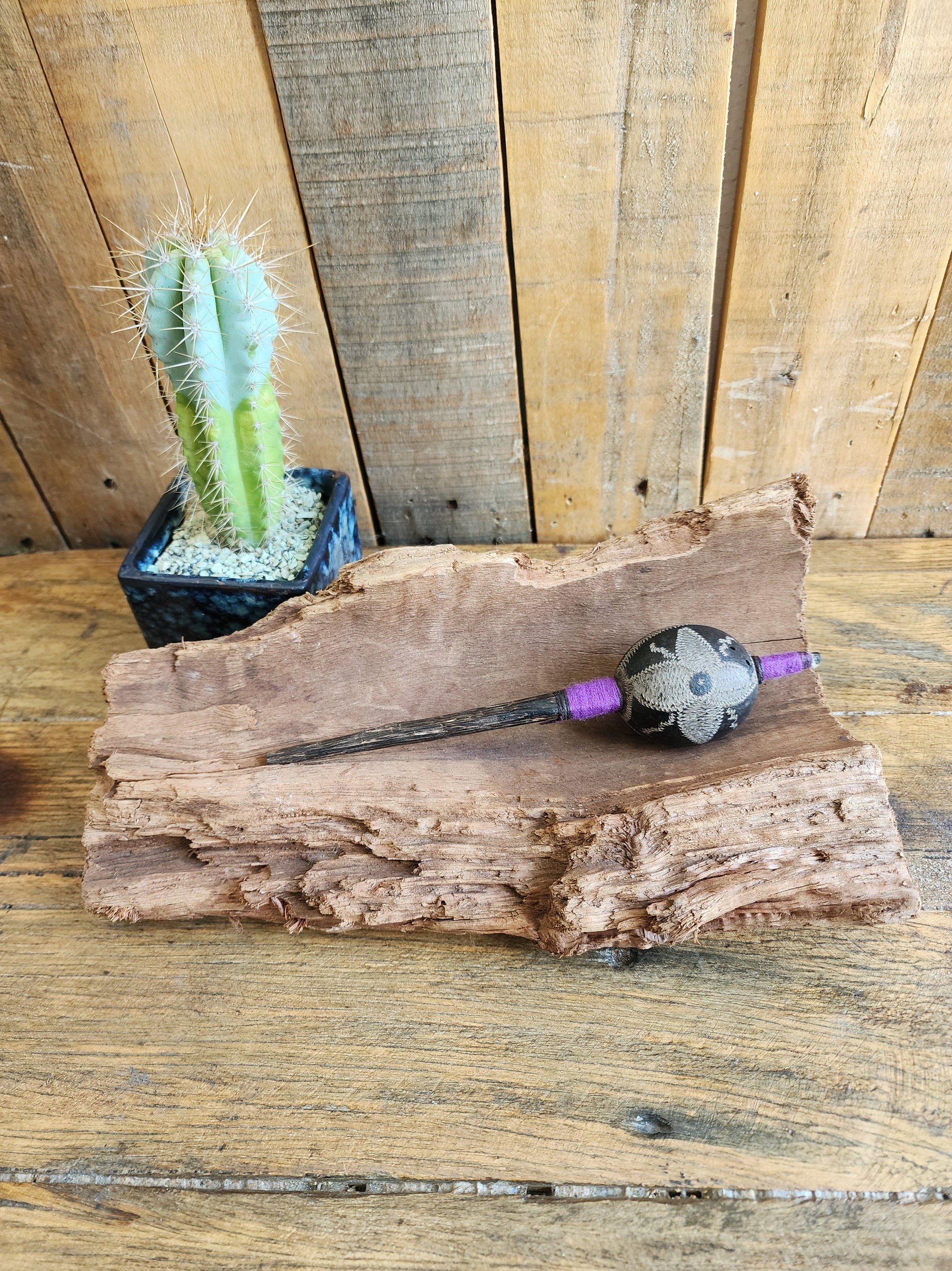 Rattle Simple Small - Shamanic Handcrafted - Shipibo