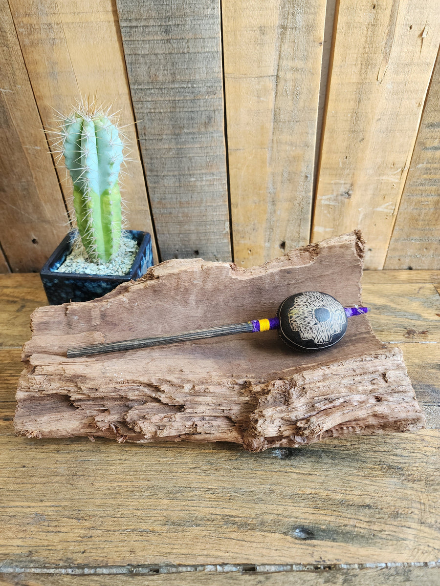 Rattle Simple Small - Shamanic Handcrafted - Shipibo