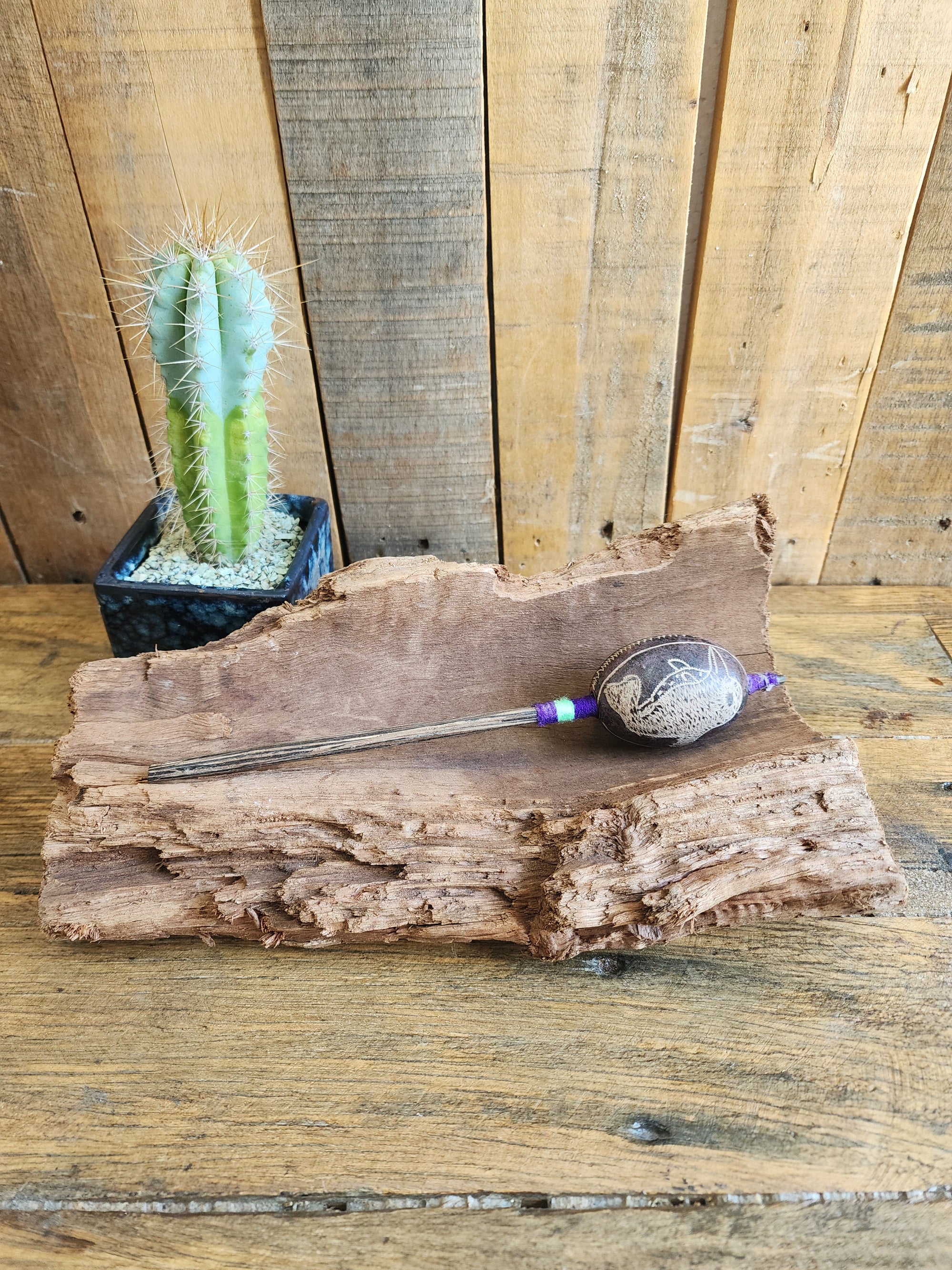 Rattle Simple Small - Shamanic Handcrafted - Shipibo