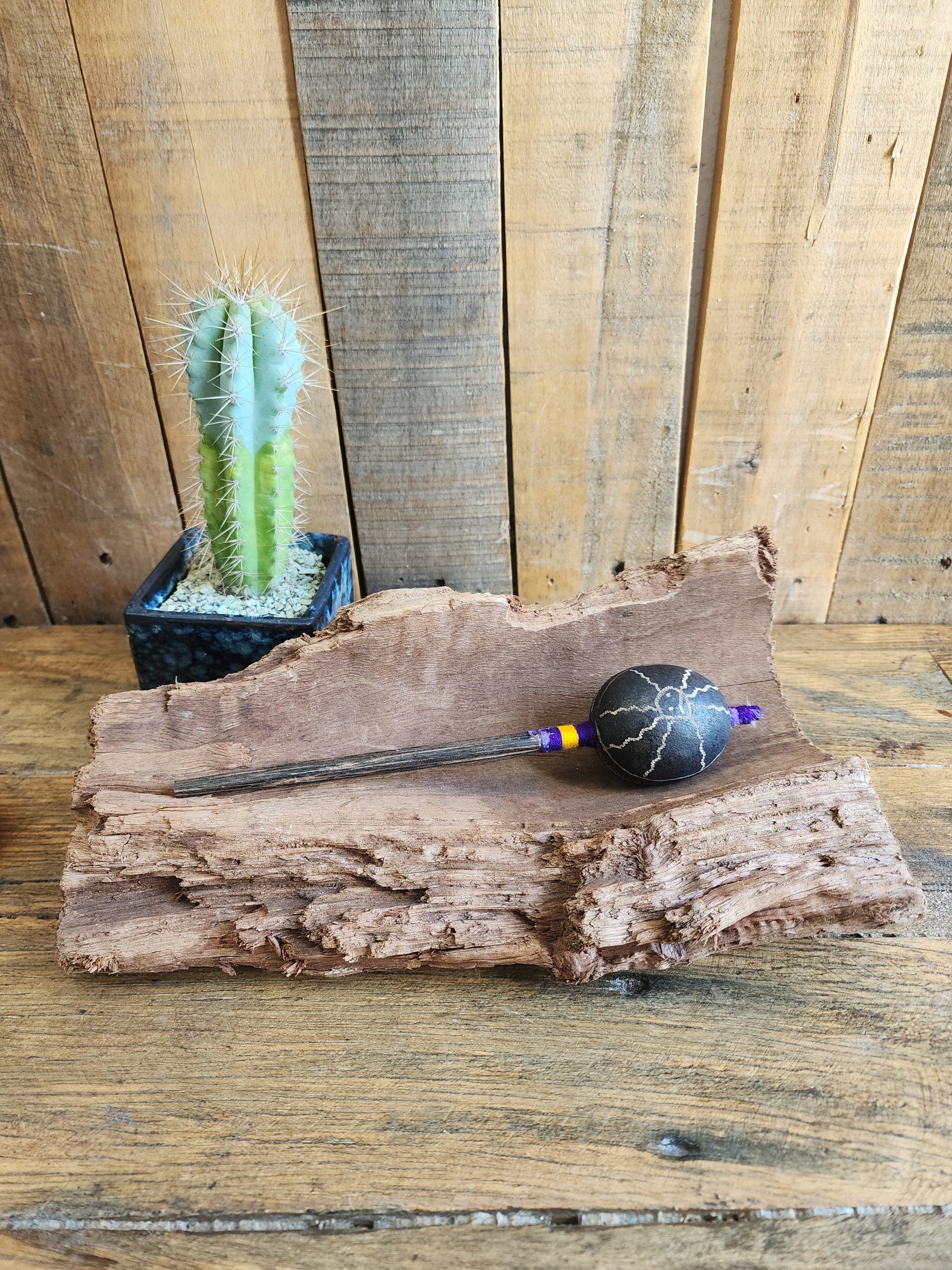 Rattle Simple Small - Shamanic Handcrafted - Shipibo