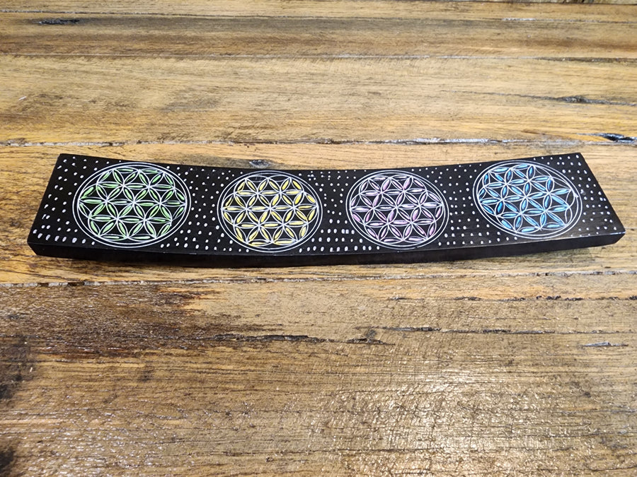 Incense Tray - Flower Of Life