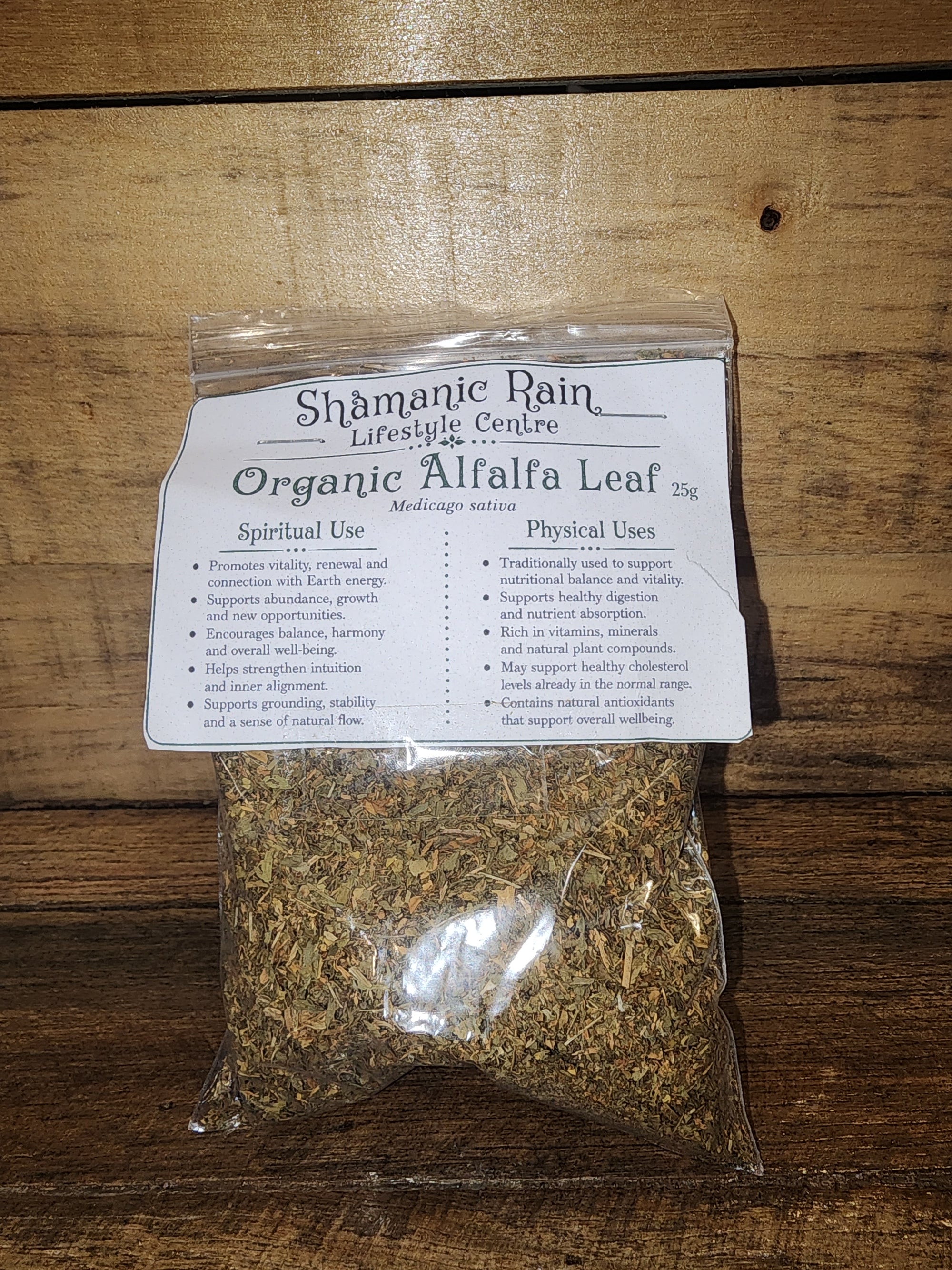 Herbs - Organic Alfalfa leaf