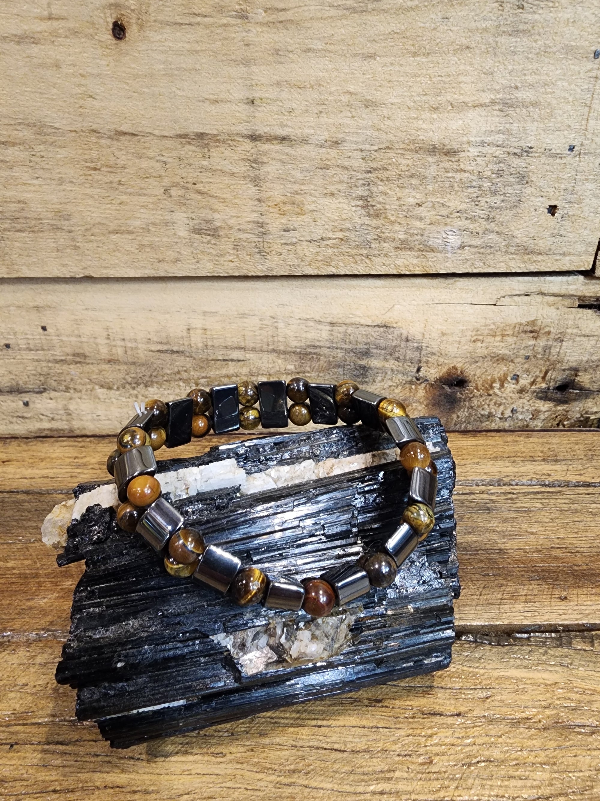 Crystal Bracelets - Hematite