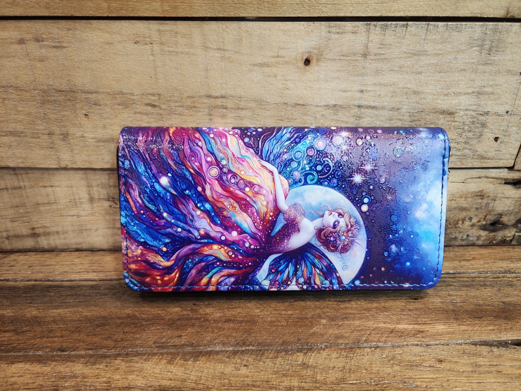 Colourful Printed Purse