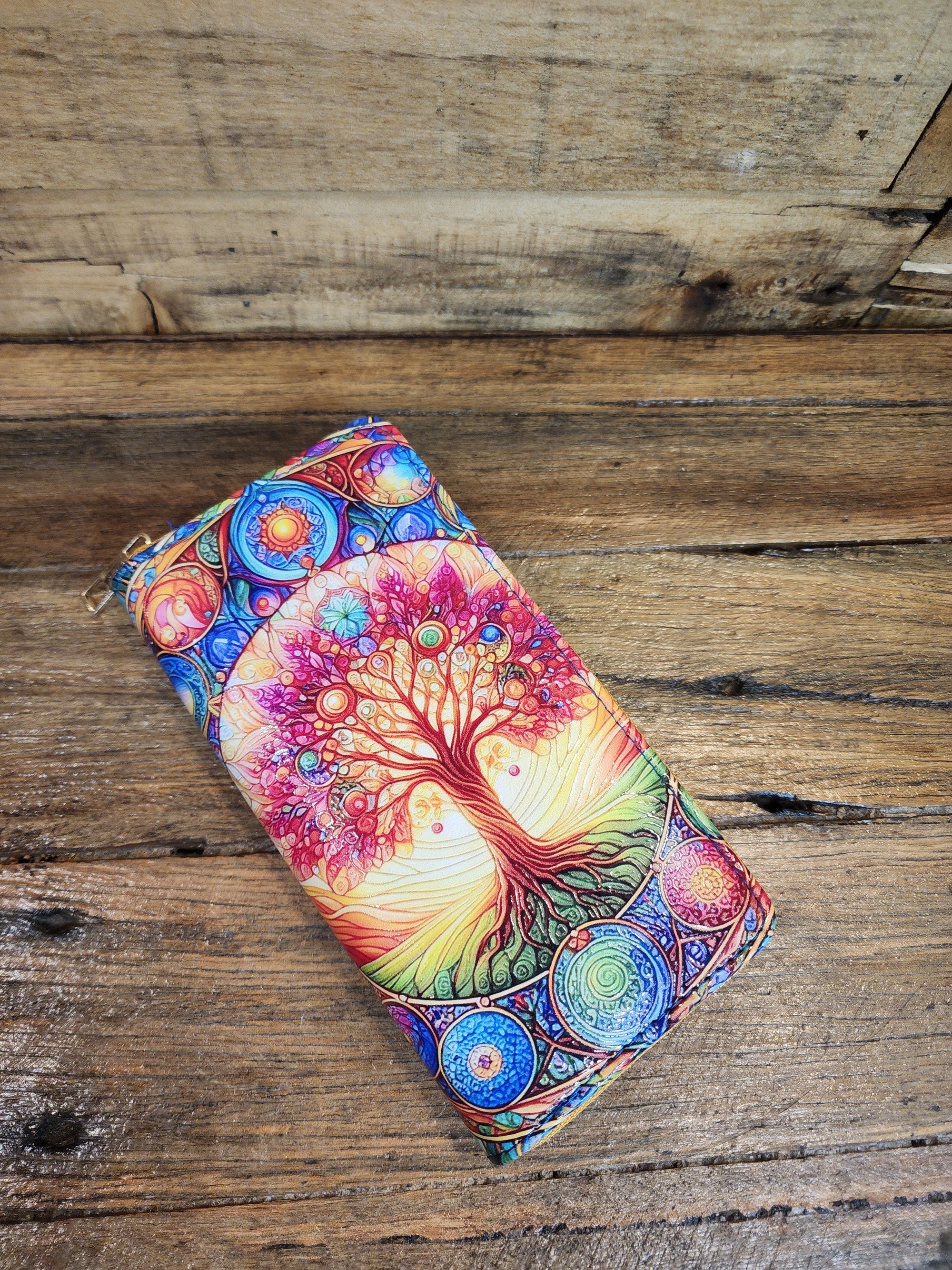 Colourful Printed Purse
