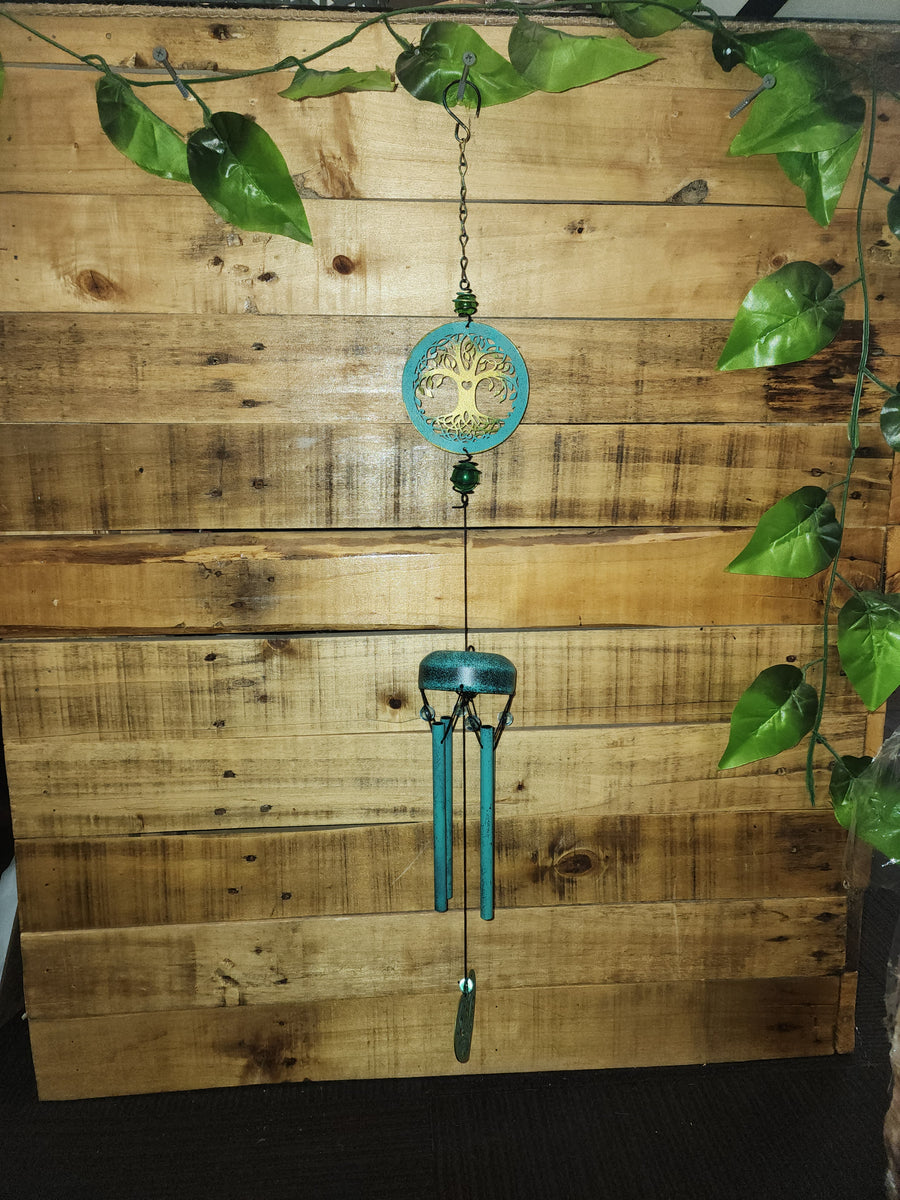 Green Tree Wind Chime