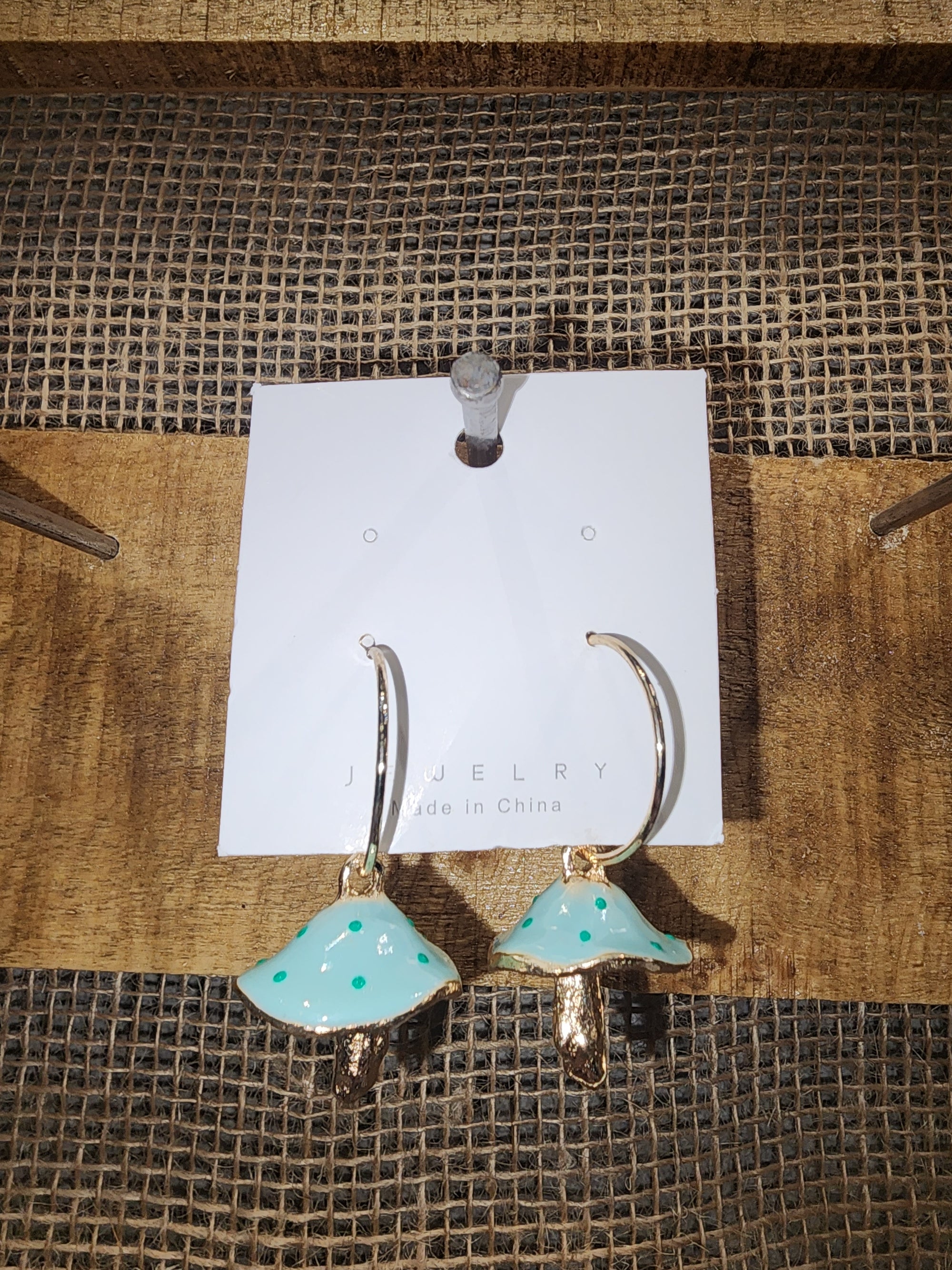 Mushroom Earrings