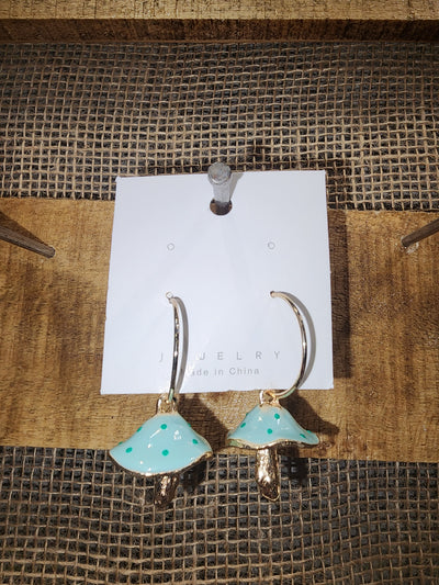 Mushroom Earrings