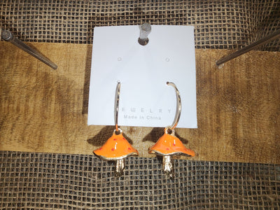 Mushroom Earrings
