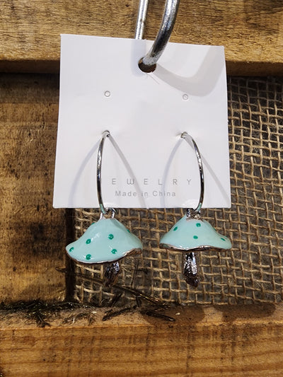 Mushroom Earrings