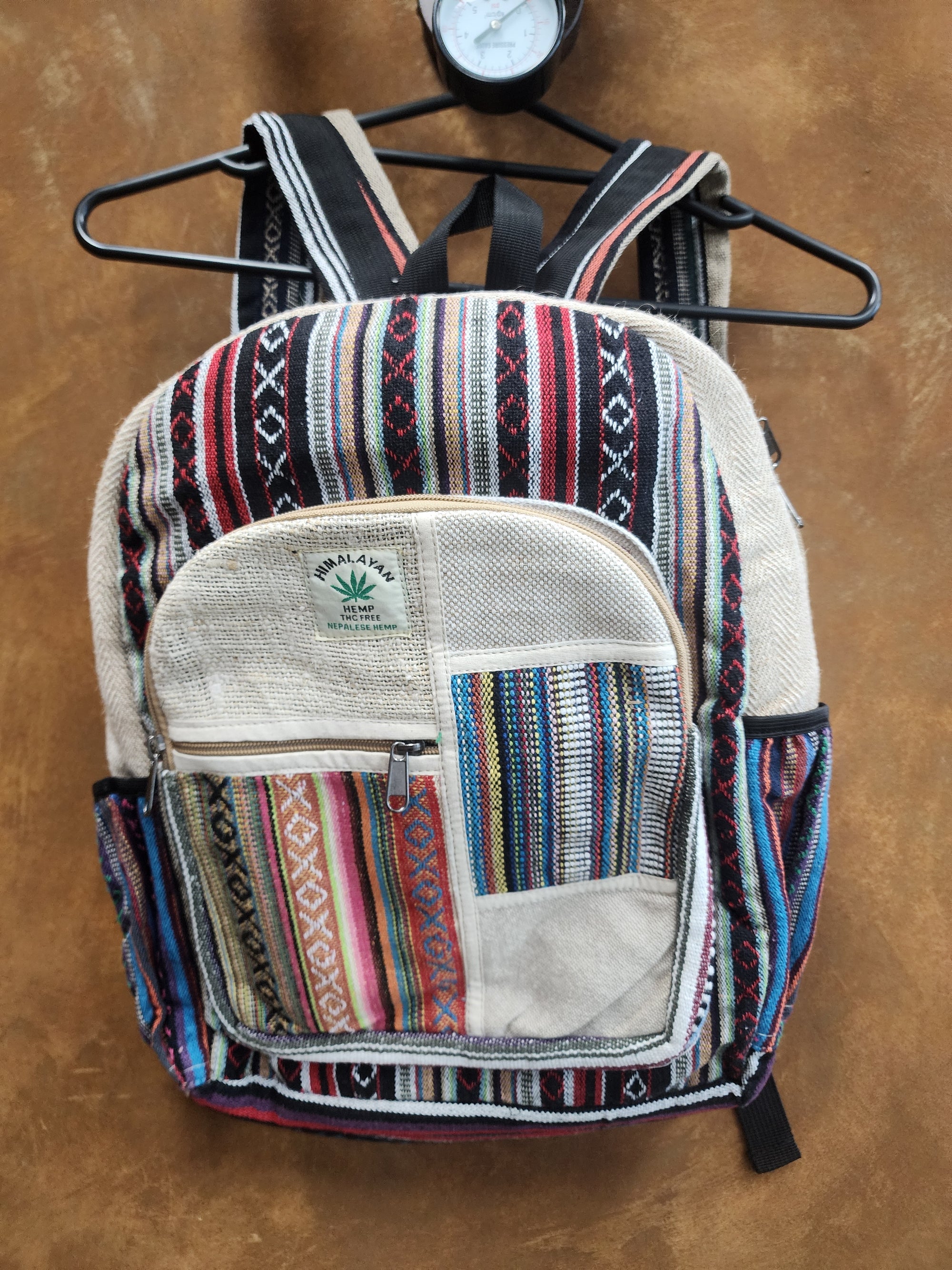 Cotton backpack - Nepalese Hemp bag
