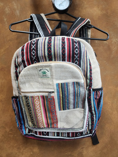 Cotton backpack - Nepalese Hemp bag
