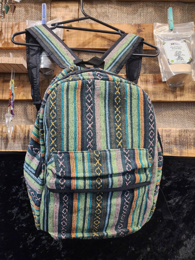 Cotton backpack - Nepalese Hemp bag