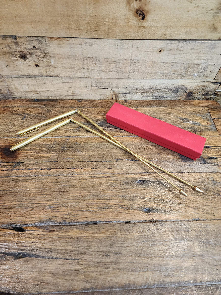 Dowsing Rod - Gold Pen Style