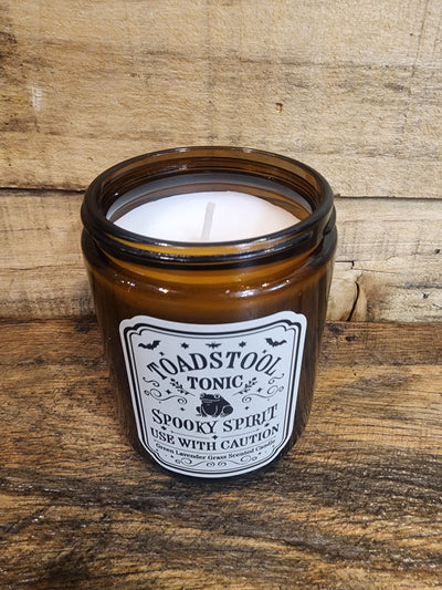 Candles - Amber Glass - Assorted