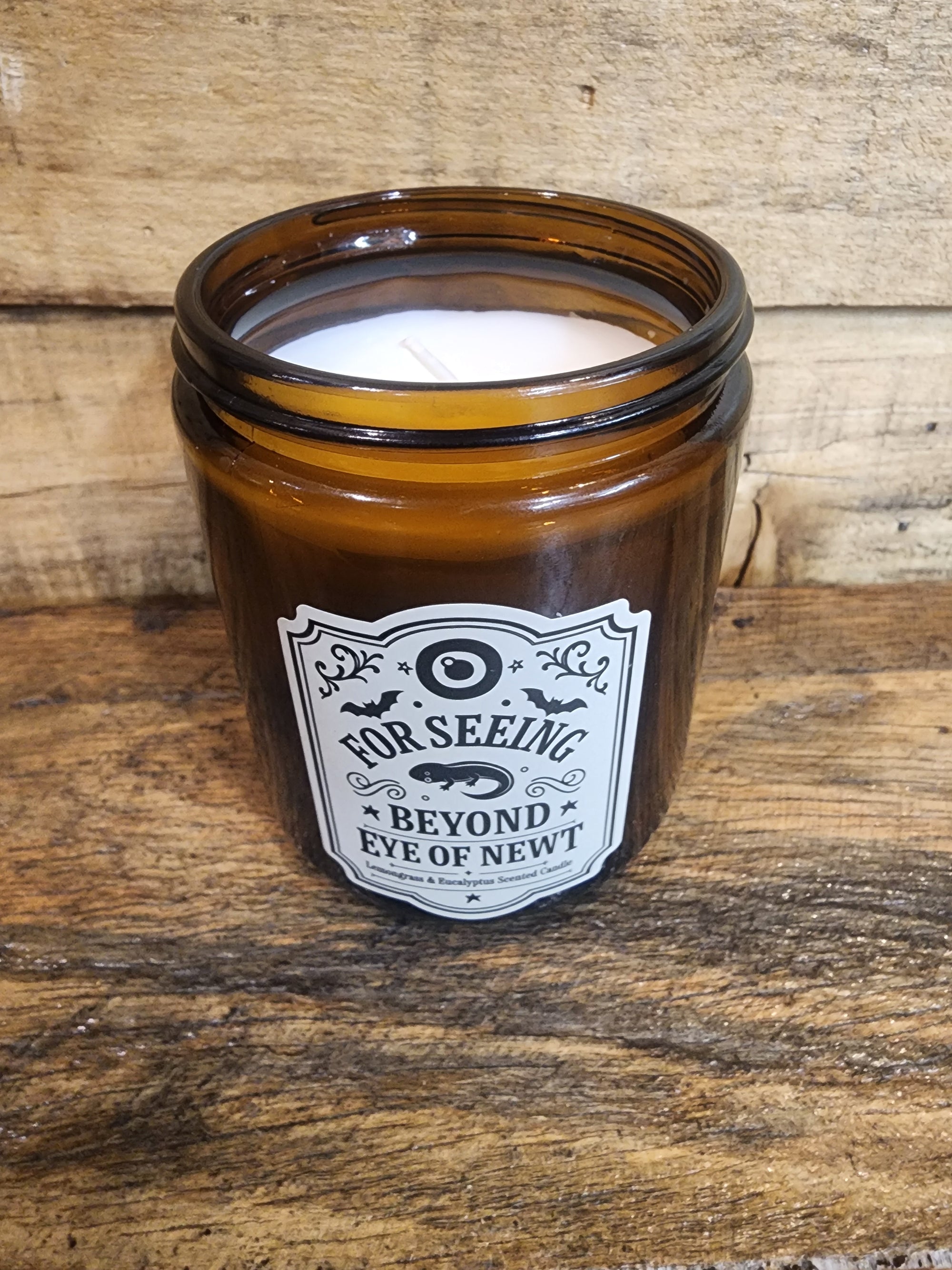 Candles - Amber Glass - Assorted
