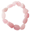 Rose Quartz Tumbled Bracelet