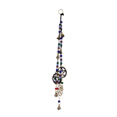 Assorted Brass Bells and Beads Chime Three Symbols