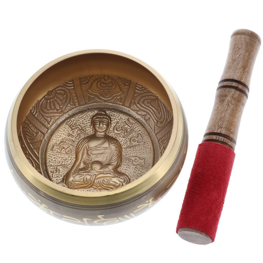 Singing Bowl - Buddha Gold 6 x 12 Cm