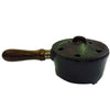 Cauldron - Cast Iron Mini Burner With Handle 7 x 13.5 cm