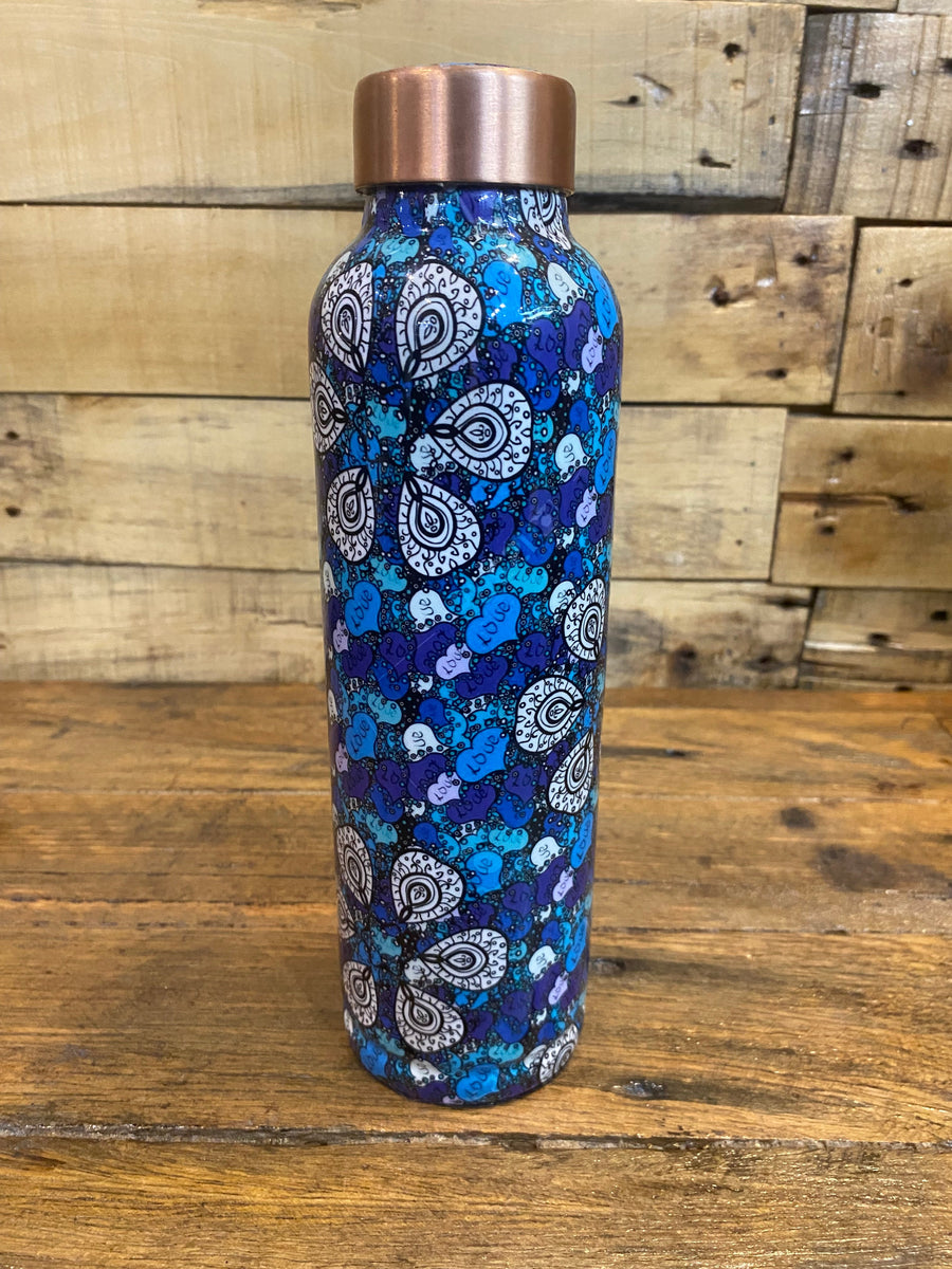 Copper Bottle Mandala Assorted 1 Litre