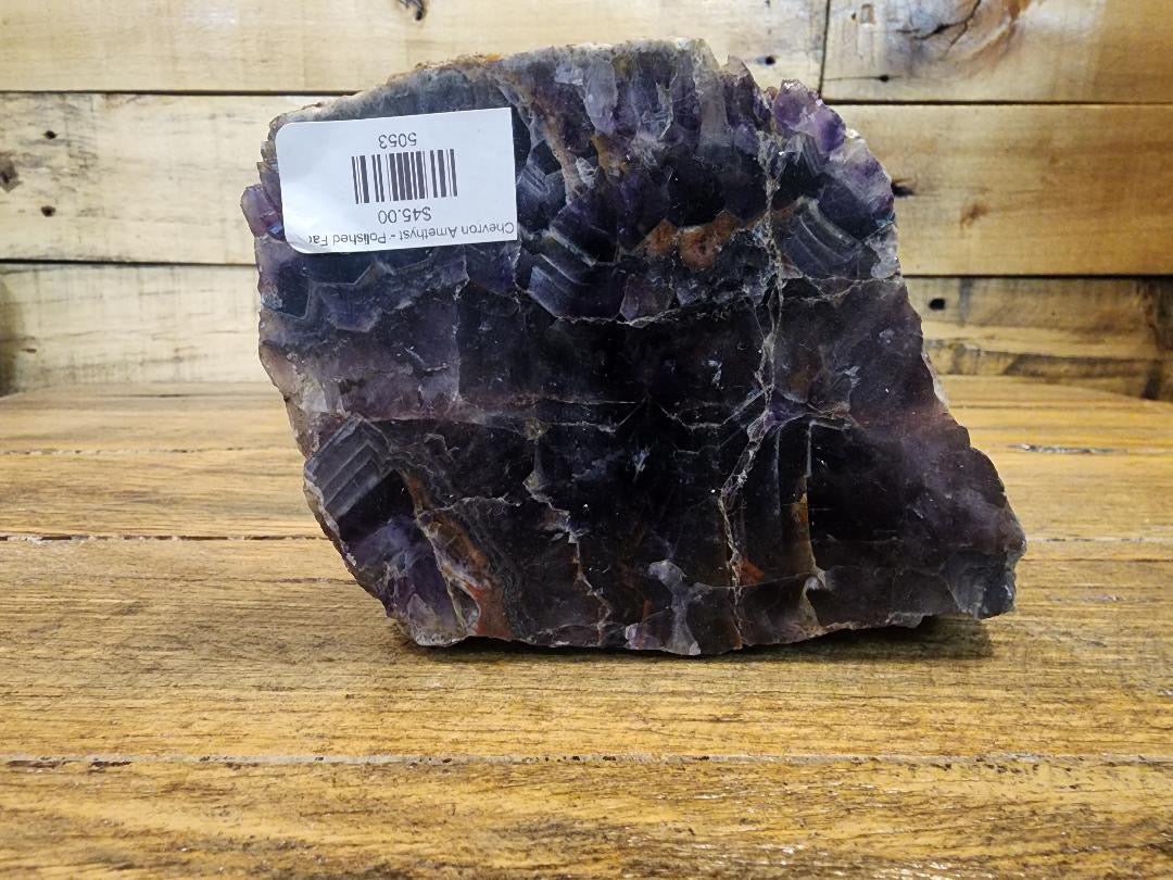 Polished Chevron Amethyst Assorted