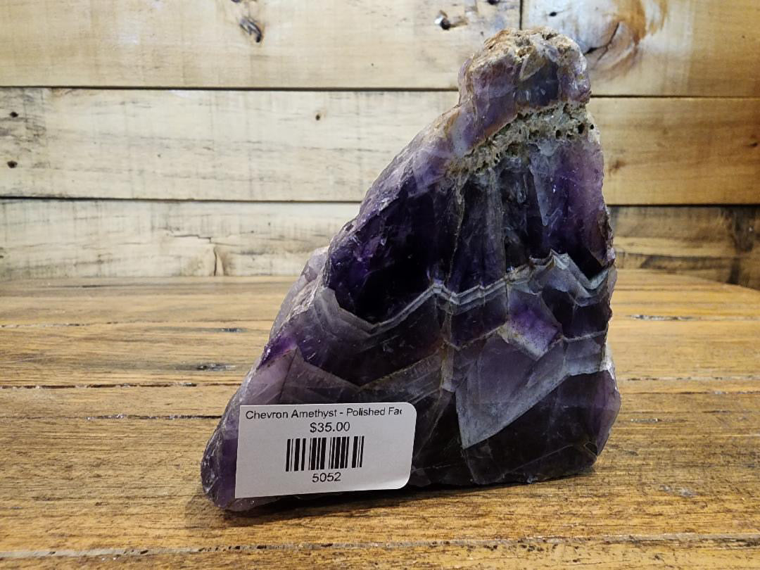 Polished Chevron Amethyst Assorted