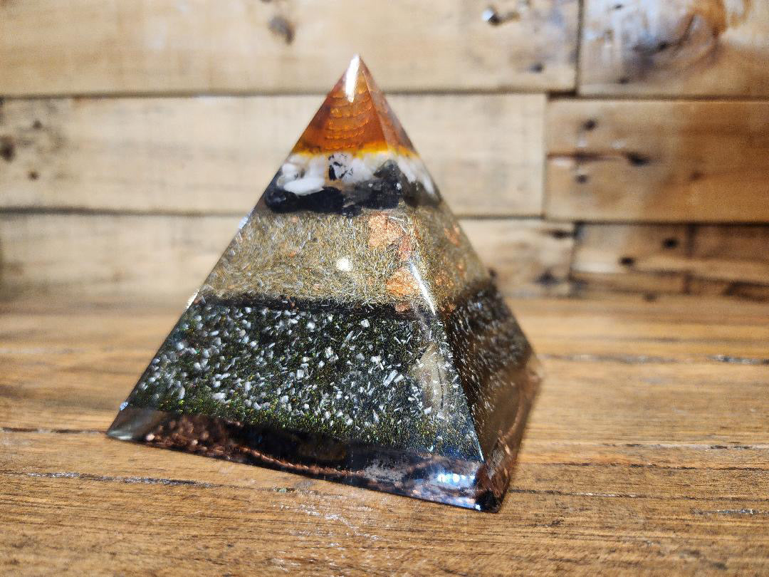Assorted Orgonite Pyramid