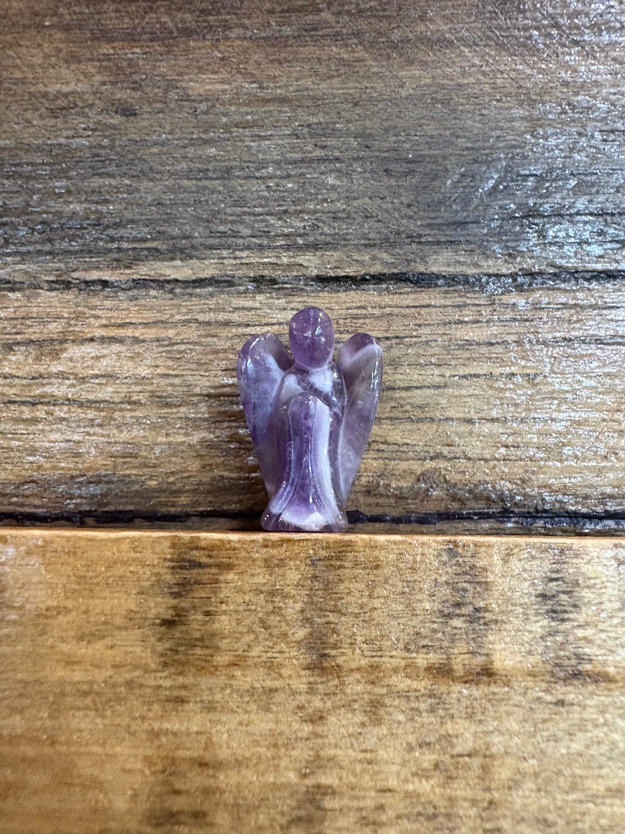 Crystal Carved Angel 2cm