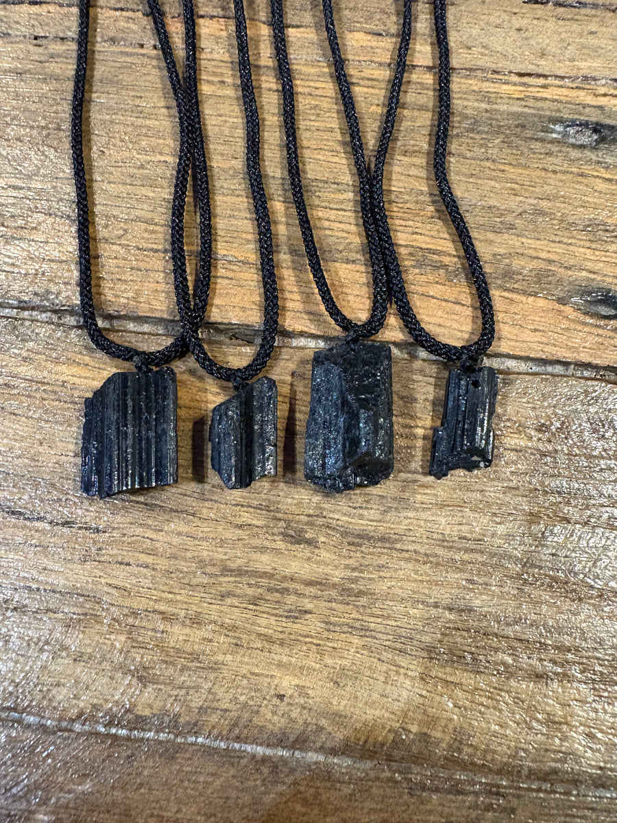 Necklace - Tourmaline Raw