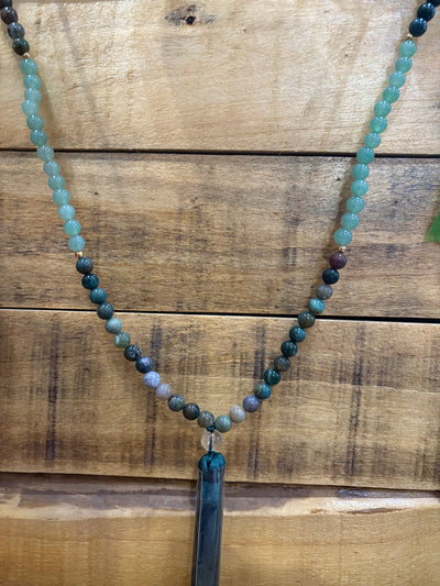 Necklace - Mala beads - Crystal - Assorted