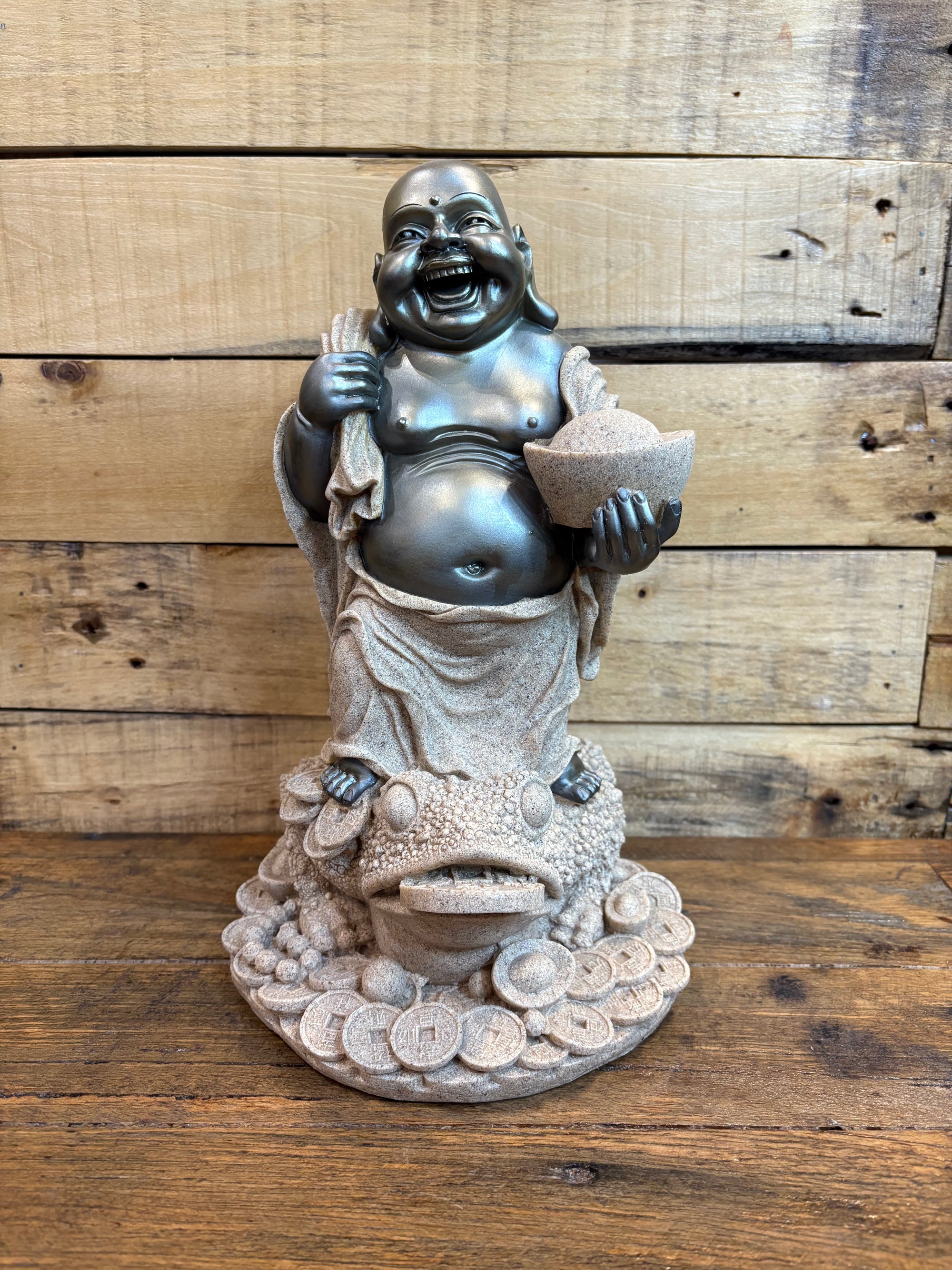 Buddha Standing On Frog
