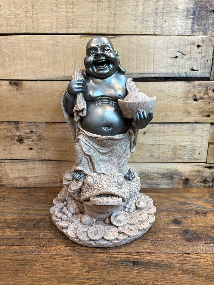 Buddha Standing On Frog