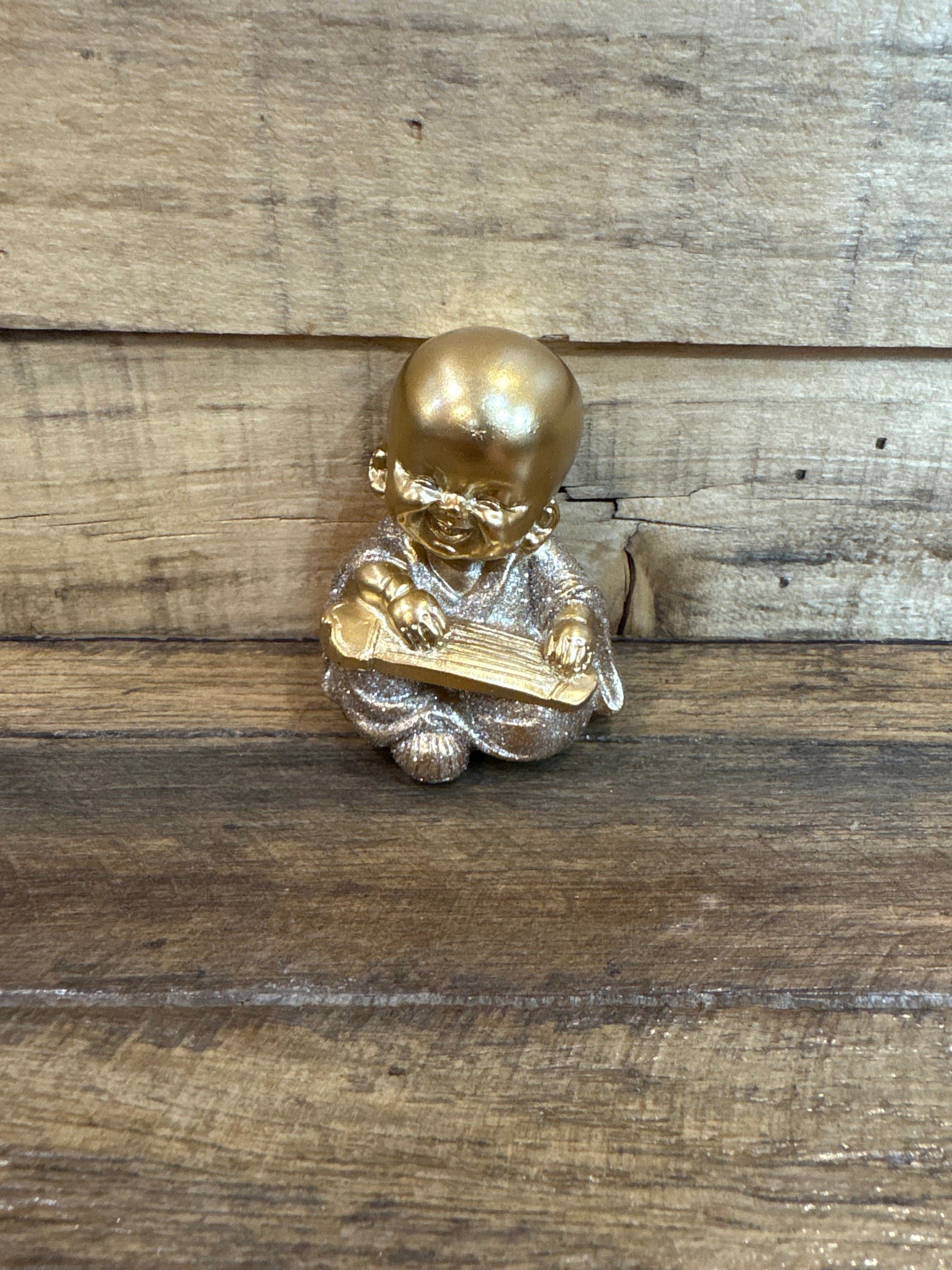 Buddha Lucky Gold 7cm