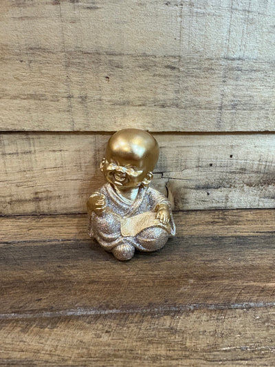 Buddha Lucky Gold 7cm